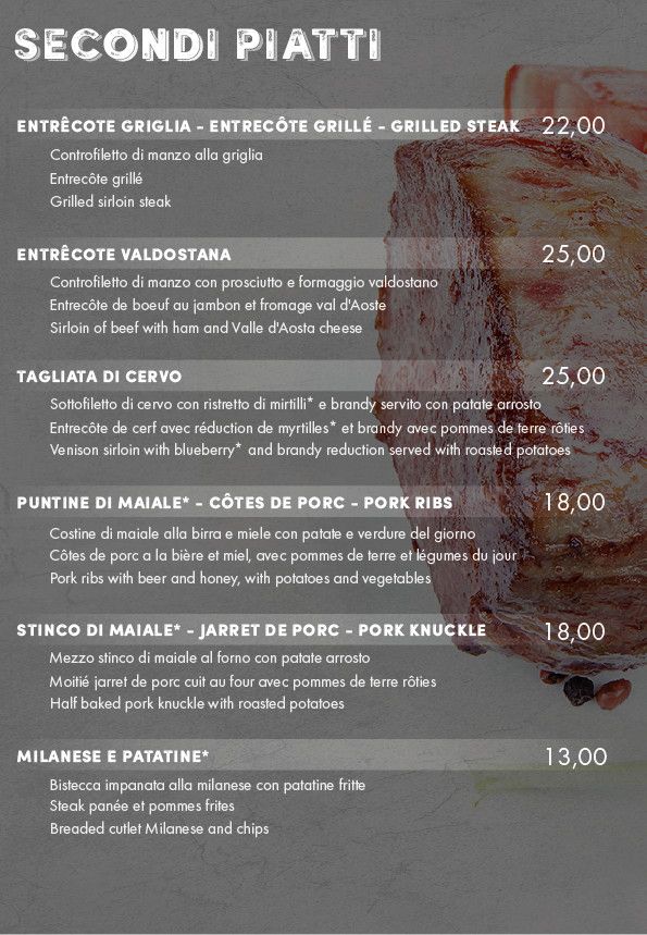 Secondi Piatti